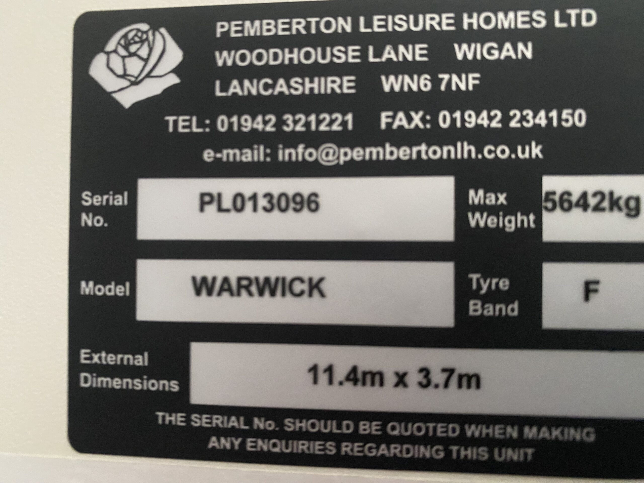 2012 PEMBERTON WARWICK
