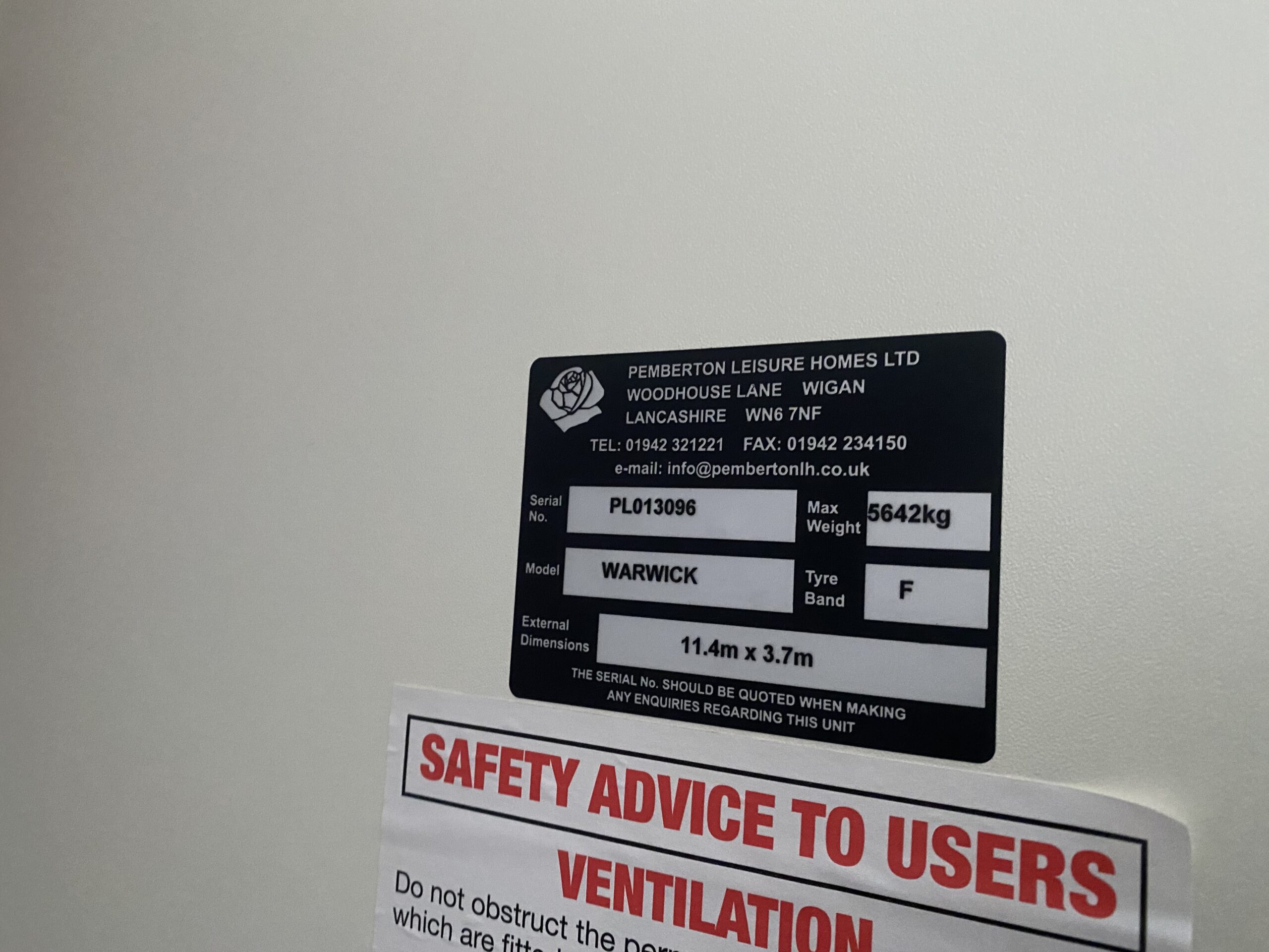 2012 PEMBERTON WARWICK